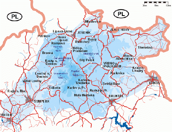 KARLOWA STUDANKA - mapa okolicy